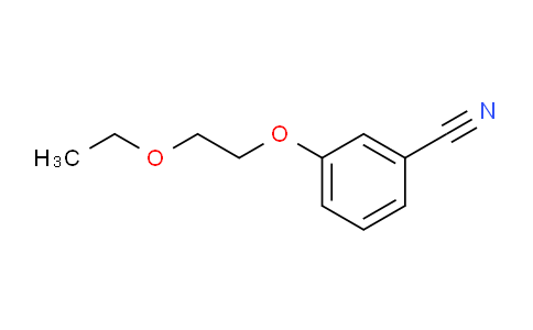 CAS No. 1095085-73-6, 3-(2-ethoxyethoxy)benzonitrile