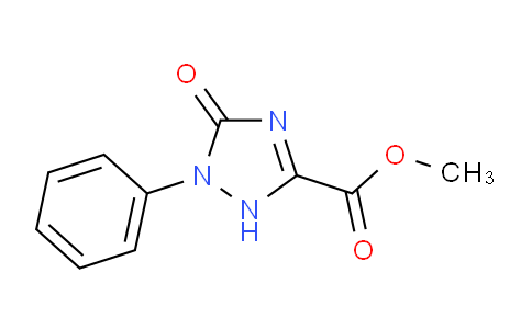 CAS No. 109519-47-3, Methyl 2,5-dihydro-5-oxo-1-phenyl-1H-1,2,4-triazole-3-carboxylate