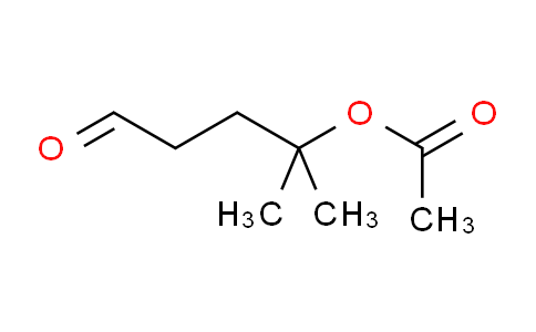 CAS No. 110086-93-6, acetic acid (2-methyl-5-oxopentan-2-yl) ester
