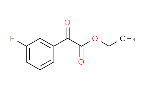 CAS No. 110193-59-4, Ethyl 2-(3-fluorophenyl)-2-oxoacetate