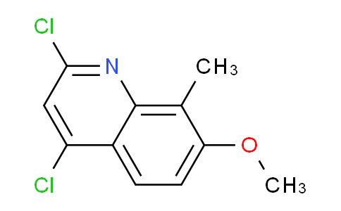 CAS No. 1108659-32-0, 2,4-Dichloro-7-methoxy-8-methyl-quinoline