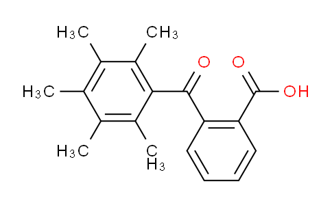 CAS No. 111385-66-1, 2-(2,3,4,5,6-Pentamethylbenzoyl)benzoic acid