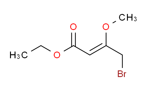 CAS No. 1116-51-4, 4-bromo-3-methoxy-2-butenoic acid ethyl ester