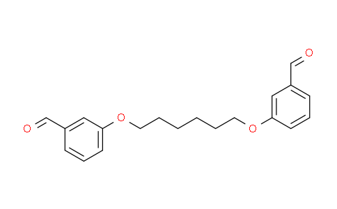CAS No. 112116-24-2, 3-[6-(3-formylphenoxy)hexoxy]benzaldehyde