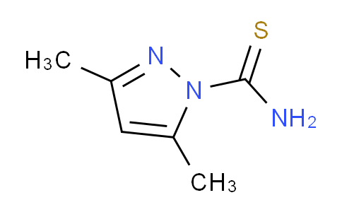 CAS No. 112-64-1, 3,5-dimethyl-1-pyrazolecarbothioamide