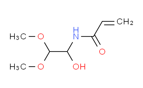 CAS No. 112642-92-9, N-(1-Hydroxy-2,2-dimethoxyethyl)acrylamide