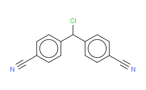 CAS No. 112809-57-1, 4-[alpha-(4-Cyanophenyl)-chloromethyl]-benzonitrile
