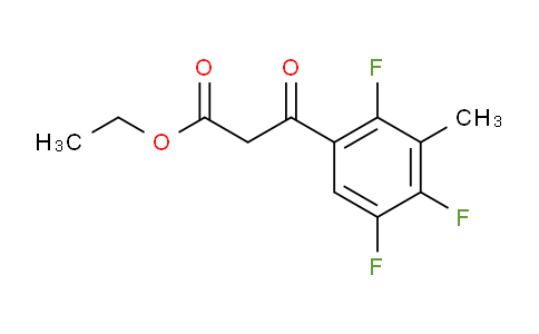 CAS No. 112822-88-5, 3-oxo-3-(2,4,5-trifluoro-3-methylphenyl)propanoic acid ethyl ester