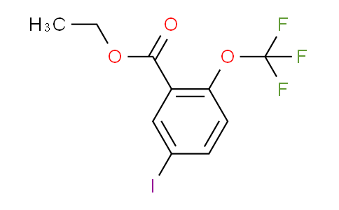 CAS No. 1131587-27-3, 5-iodo-2-(trifluoromethoxy)benzoic acid ethyl ester