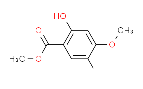 CAS No. 1131587-46-6, Methyl 2-hydroxy-5-iodo-4-methoxybenzoate