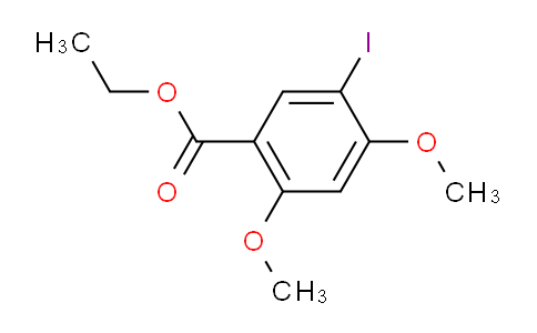 CAS No. 1131587-49-9, Ethyl 5-iodo-2,4-dimethoxybenzoate