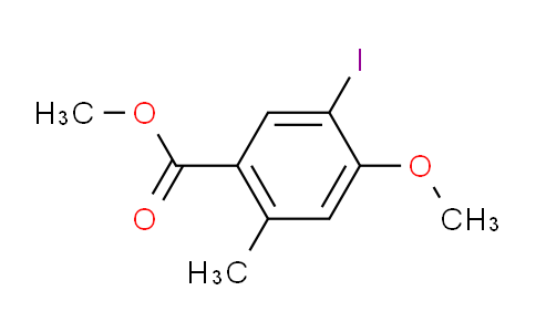 CAS No. 1131587-52-4, Methyl 5-iodo-4-methoxy-2-methylbenzoate