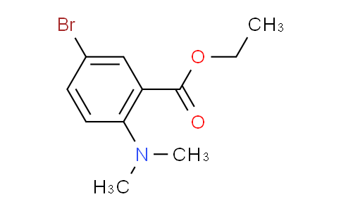 CAS No. 1131587-58-0, Ethyl 5-bromo-2-(dimethylamino)benzoate