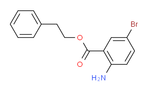 CAS No. 1131587-62-6, 2-amino-5-bromobenzoic acid 2-phenylethyl ester