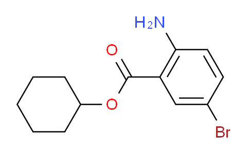 CAS No. 1131587-65-9, Cyclohexyl 2-amino-5-bromobenzoate
