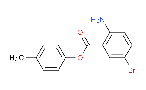CAS No. 1131587-76-2, p-Tolyl 2-amino-5-bromobenzoate