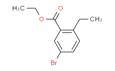 CAS No. 1131587-83-1, 5-bromo-2-ethylbenzoic acid ethyl ester