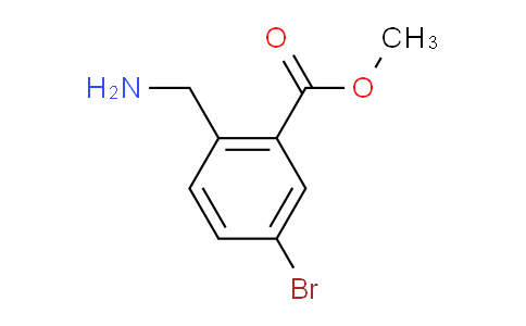 CAS No. 1131587-85-3, Methyl 2-(aminomethyl)-5-bromobenzoate