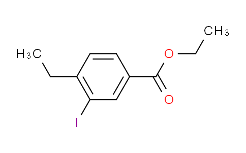 CAS No. 1131588-09-4, Ethyl 4-ethyl-3-iodobenzoate
