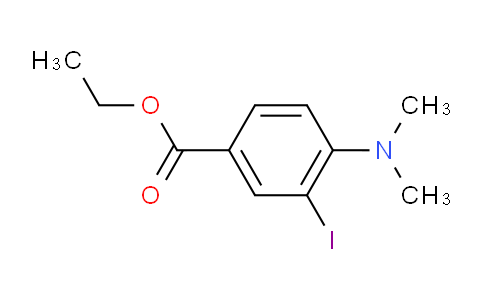 CAS No. 1131588-23-2, Ethyl 4-(dimethylamino)-3-iodobenzoate