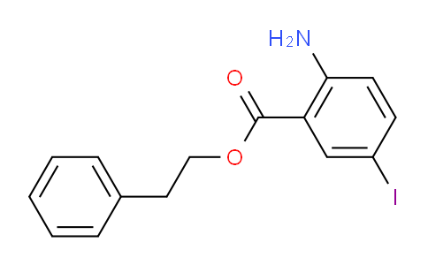 CAS No. 1131605-34-9, Phenethyl 2-amino-5-iodobenzoate