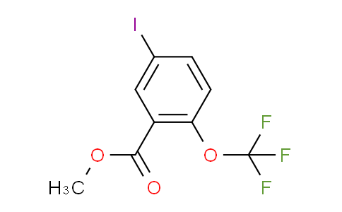 CAS No. 1131605-40-7, Methyl 5-iodo-2-(trifluoromethoxy)benzoate