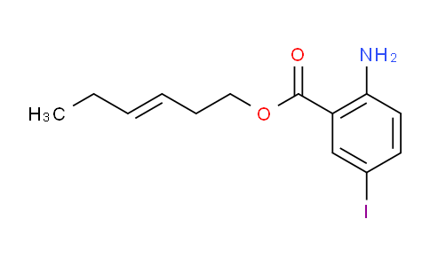 CAS No. 1131605-46-3, 2-amino-5-iodobenzoic acid hex-3-enyl ester