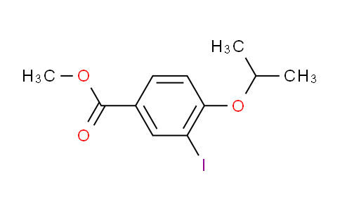 CAS No. 1131614-15-7, 3-iodo-4-propan-2-yloxybenzoic acid methyl ester