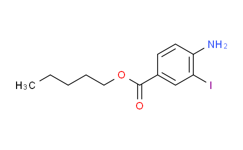 CAS No. 1131614-38-4, Pentyl 4-amino-3-iodobenzoate