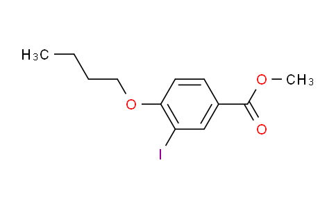 CAS No. 1131614-42-0, Methyl 4-butoxy-3-iodobenzoate