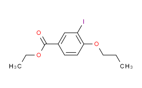 CAS No. 1131614-46-4, Ethyl 3-iodo-4-propoxybenzoate