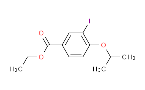 CAS No. 1131614-47-5, Ethyl 3-iodo-4-isopropoxybenzoate