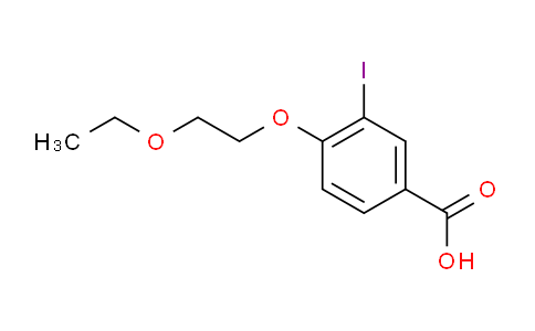 MC790552 | 1131614-52-2 | 4-(2-ethoxyethoxy)-3-iodobenzoic acid