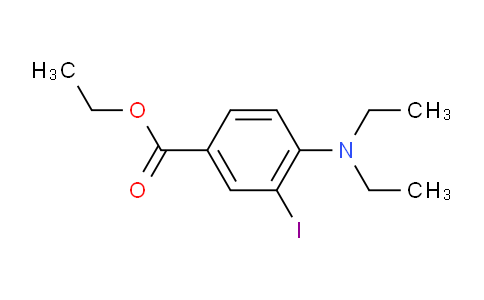 CAS No. 1131614-74-8, Ethyl 4-(diethylamino)-3-iodobenzoate