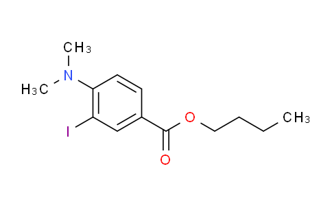 CAS No. 1131614-75-9, Butyl 4-(dimethylamino)-3-iodobenzoate