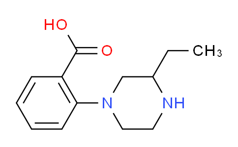 CAS No. 1131622-38-2, 1-(2-carboxyphenyl)-3-ethyl-piperazine