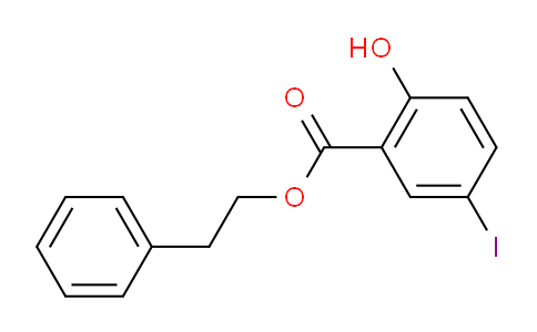 CAS No. 1131622-43-9, Phenethyl 2-hydroxy-5-iodobenzoate