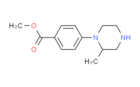 CAS No. 1131622-59-7, 4-(2-methyl-1-piperazinyl)benzoic acid methyl ester