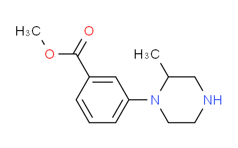 CAS No. 1131622-60-0, 3-(2-methyl-1-piperazinyl)benzoic acid methyl ester