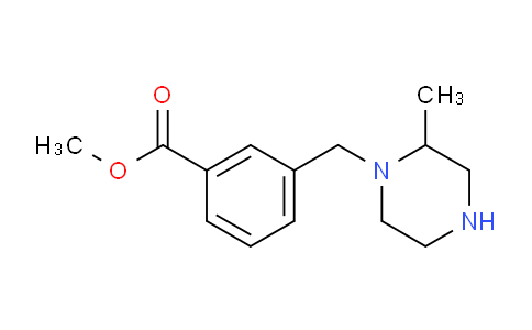 CAS No. 1131622-63-3, 3-[(2-methyl-1-piperazinyl)methyl]benzoic acid methyl ester
