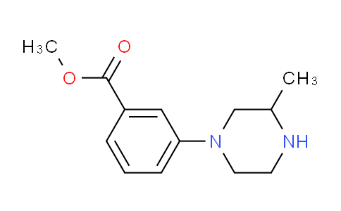 CAS No. 1131622-66-6, 3-(3-methyl-1-piperazinyl)benzoic acid methyl ester