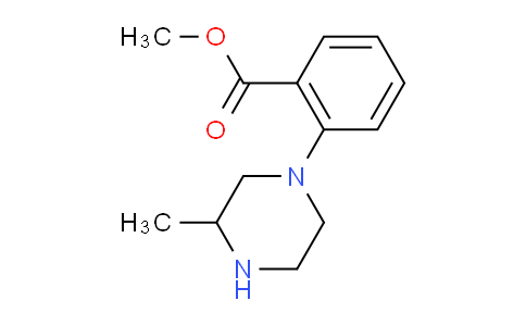CAS No. 1131622-67-7, 2-(3-methyl-1-piperazinyl)benzoic acid methyl ester