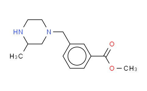 CAS No. 1131622-68-8, Methyl 3-((3-methylpiperazin-1-yl)methyl) benzoate