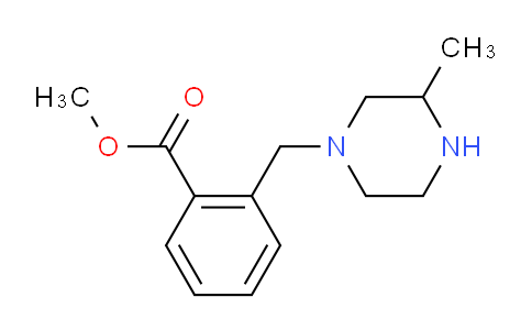 CAS No. 1131622-69-9, 2-[(3-methyl-1-piperazinyl)methyl]benzoic acid methyl ester