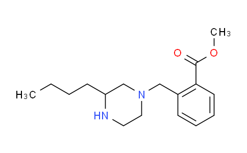 CAS No. 1131622-75-7, Methyl 2-[(3-butylpiperazin-1-yl)methyl]benzoate