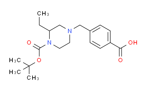 CAS No. 1131622-97-3, 4-[[3-ethyl-4-[(2-methylpropan-2-yl)oxy-oxomethyl]-1-piperazinyl]methyl]benzoic acid