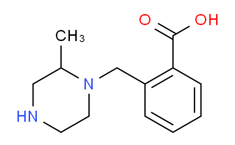 CAS No. 1131623-05-6, 2-[(2-methyl-1-piperazinyl)methyl]benzoic acid