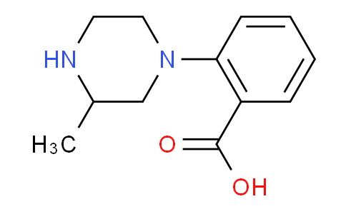 CAS No. 1131623-08-9, 2-(3-methyl-1-piperazinyl)benzoic acid