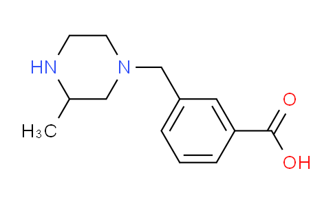 CAS No. 1131623-10-3, 3-[(3-Methyl-1-piperazinyl)methyl]benzoic acid