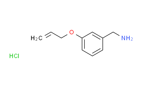 CAS No. 1145680-00-7, (3-prop-2-enoxyphenyl)methanamine hydrochloride